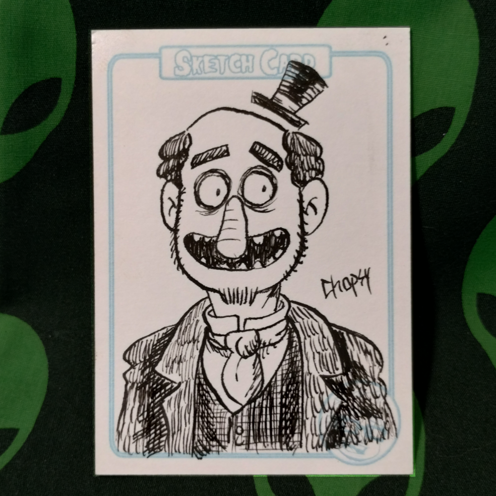 Proper Gentleman Sketchcard